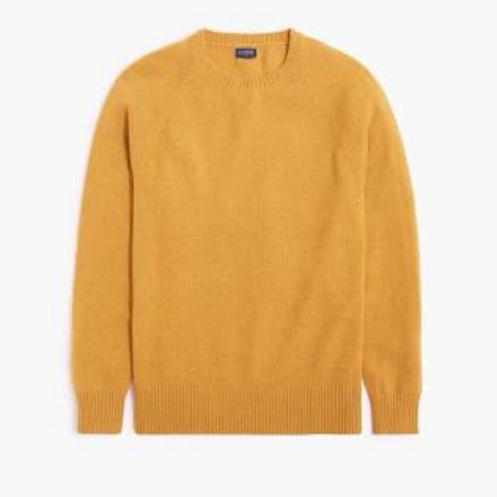 J Crew Men's Mustard Sweater